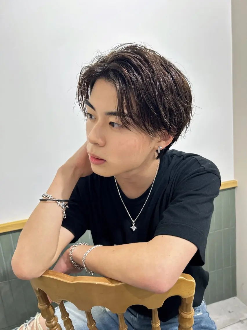 ショート カラー パーマ ヘアアレンジ アディクシーカラー イルミナカラー カット パーマ ヘッドスパ ヘアセット 【代表】 たき〜のヘアスタイル