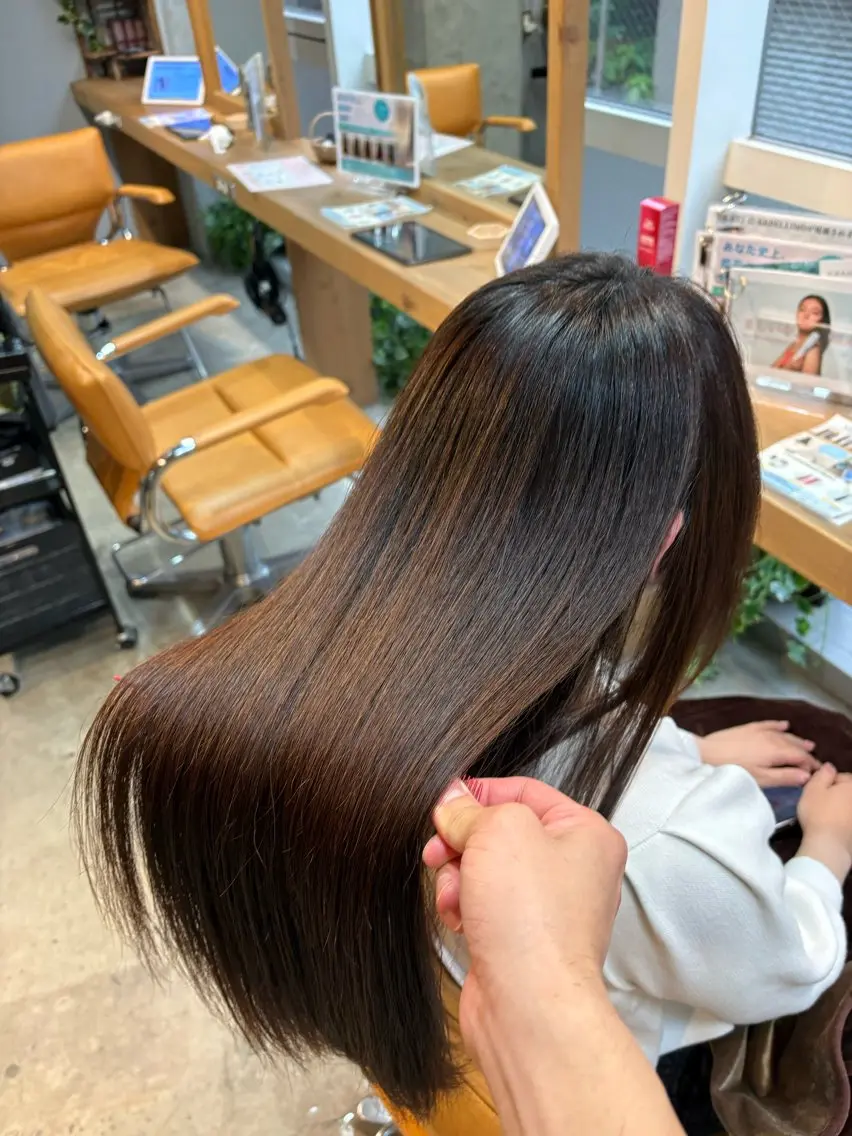 ミディアム トリートメント ヘッドスパ 恵比寿/髪質改善/ レイヤー/羽立蔵之助のヘアスタイル
