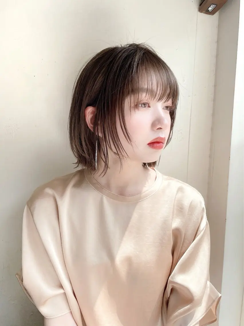 ショート カット ヘアカラー トリートメント ヘッドスパ/縮毛矯正 /横山陸人のヘアスタイル
