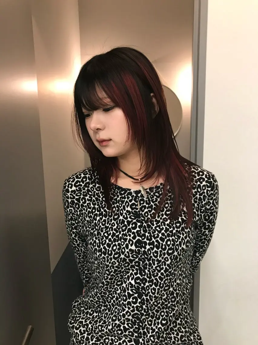 ミディアム ヘアカラー piilo. サダのヘアスタイル