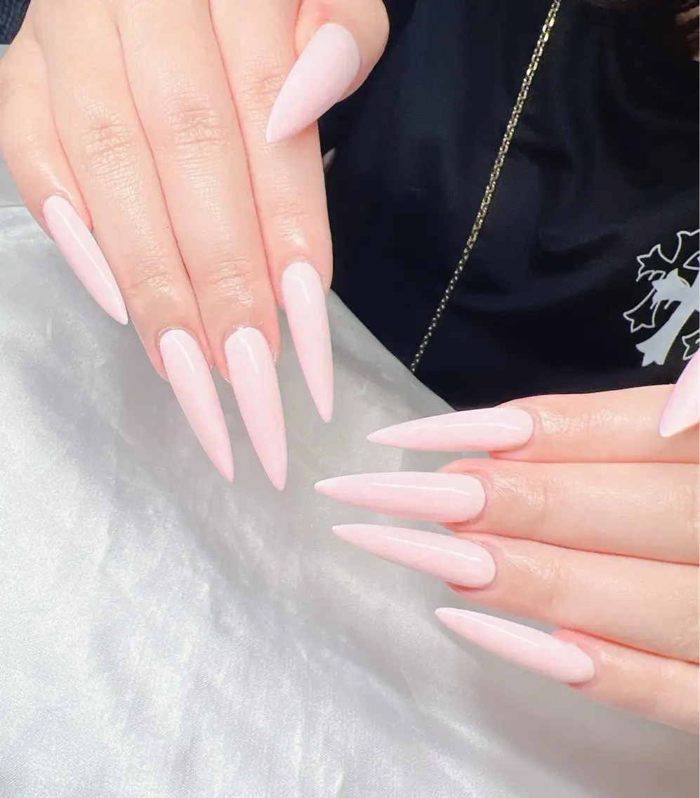 ネイル 長さ出し グラデーション 卒業式 キラキラネイル マグネットネイル ハンドネイル Lee Nailsのネイルデザイン