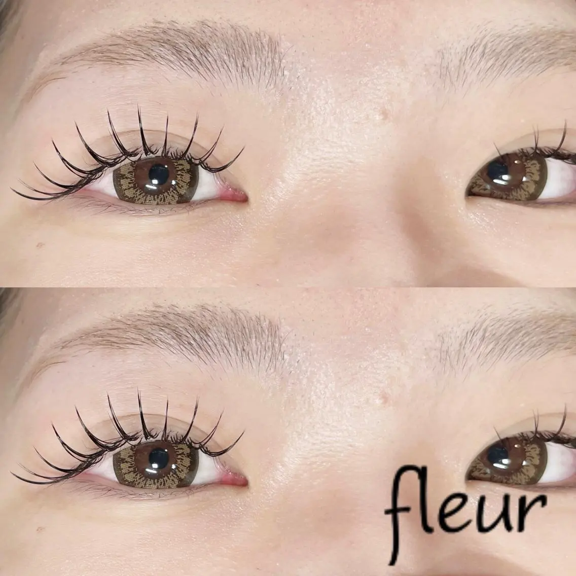 マツエク・マツパ セクシー 🍀fleur🍀 束感/ワンホン/杉浦のマツエク・マツパデザイン