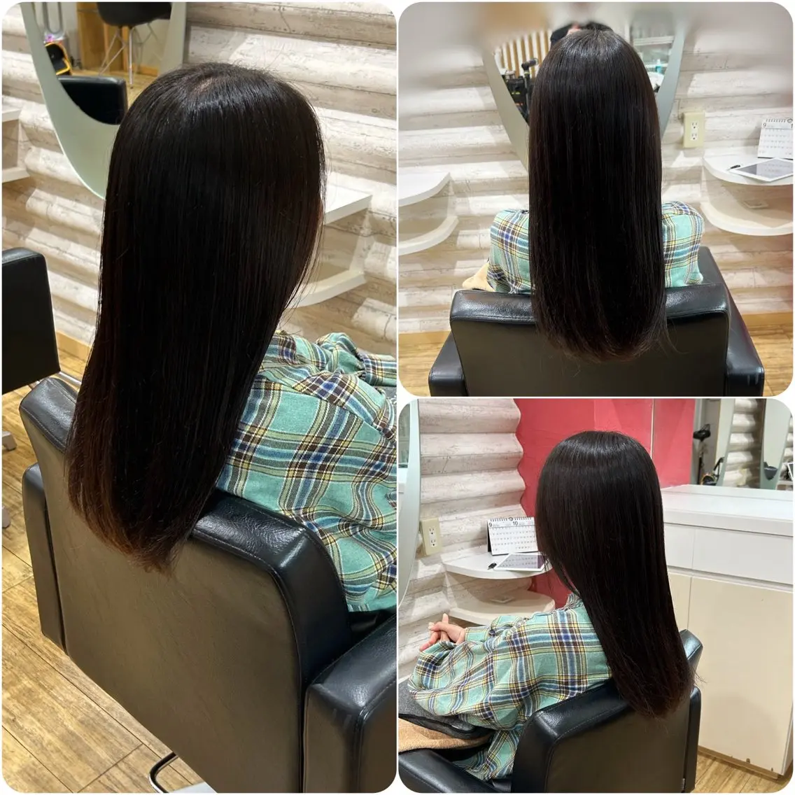 ロング カラー 髪質改善 KON|ごまかさない 艶。酸熱×精密カットのヘアスタイル