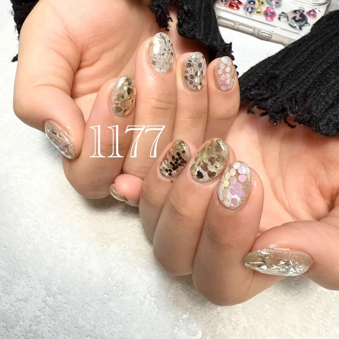 ネイル ハンドネイル nailsalon 1177のネイルデザイン