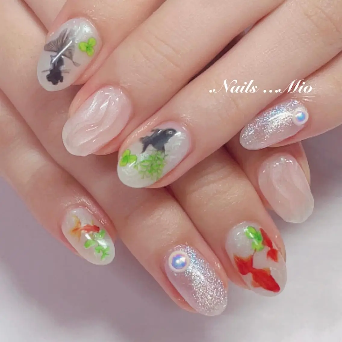 ネイル 夏ネイル .Nails Mio 赤羽西ネイルサロンのネイルデザイン