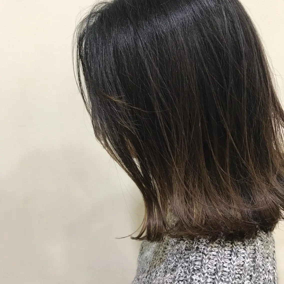 ミディアム カラー AMI ウルフパーマ/メンズのヘアスタイル