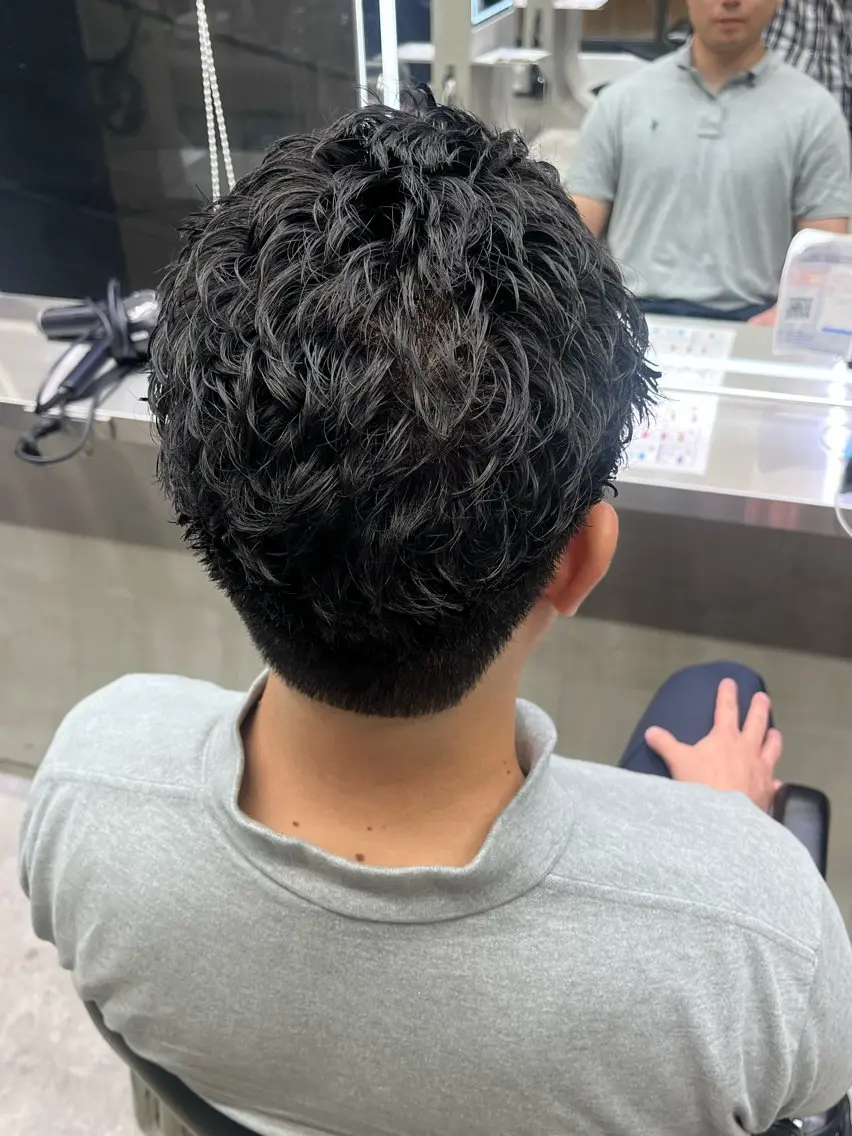 パーマ メンズ カット パーマ ⭐️fifth天神 パーマ特化/ますみゆのヘアスタイル
