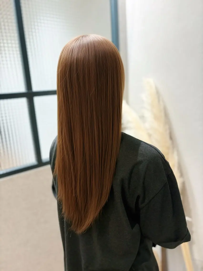 ロング カラー しゅう 🎀透明感🎀高崎のヘアスタイル