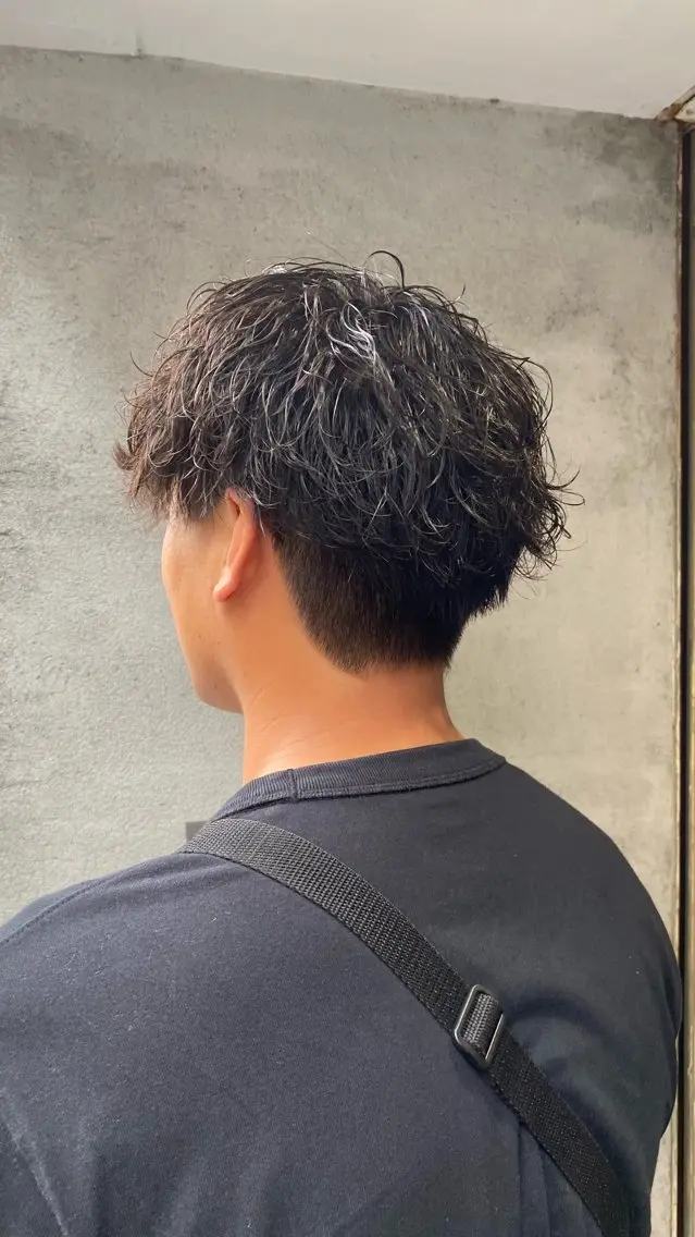 メンズ カット パーマ men's　パーマ/ ⭐️Tenshinのヘアスタイル