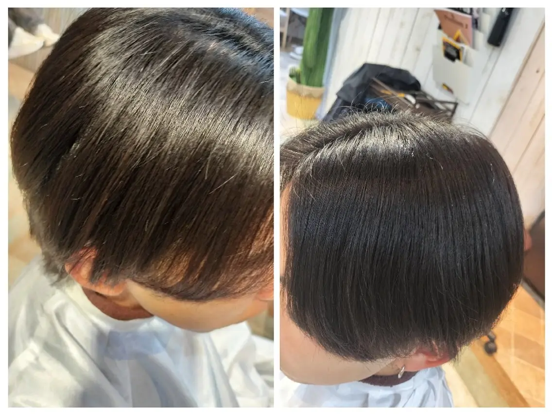 メンズ カット 縮毛矯正 ⛑️髪質改善請負人 ⛑️ヤマザキタカヒトのヘアスタイル
