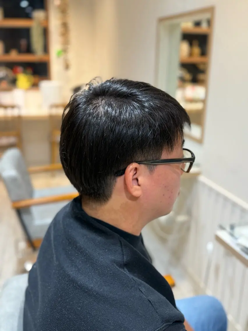 メンズ ビジネス 刈り上げ メンズパーマ募集中 /minoriのヘアスタイル