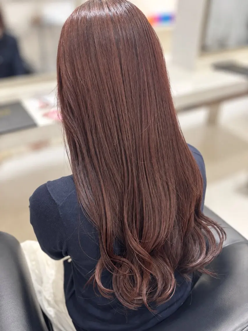 ロング カラー 山田 ひかりのヘアスタイル