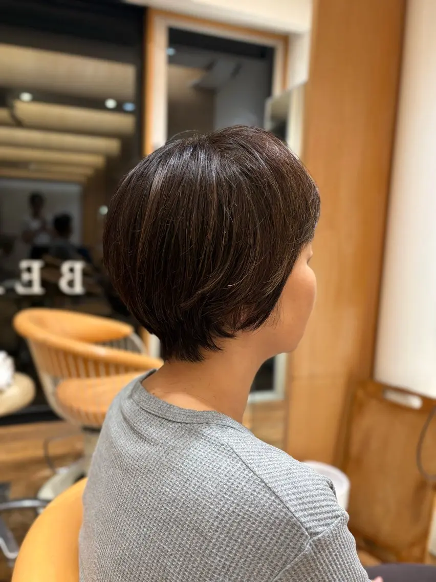 ショート アオキ サキ💫のヘアスタイル
