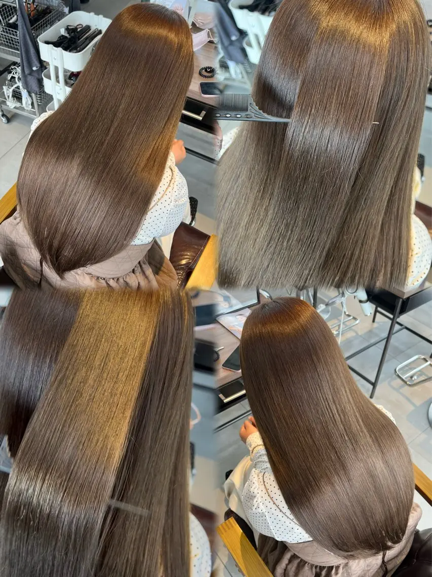 ロング ヘアカラー Kako🫧⭐️ アシスタント/モデルのヘアスタイル