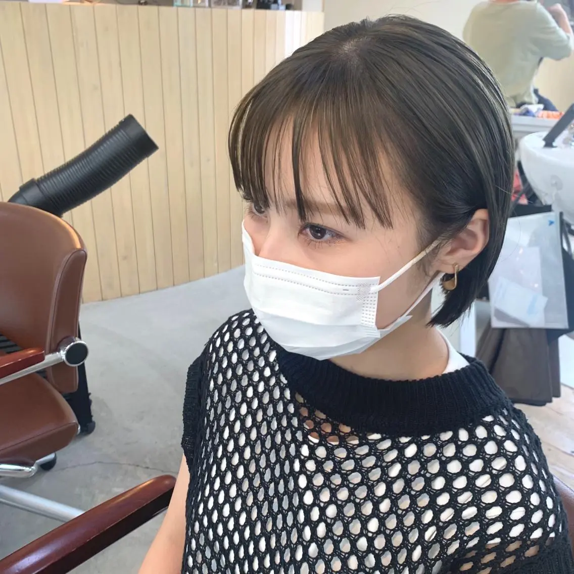 ショート カット ヘアカラー 綿貫 美雪のヘアスタイル