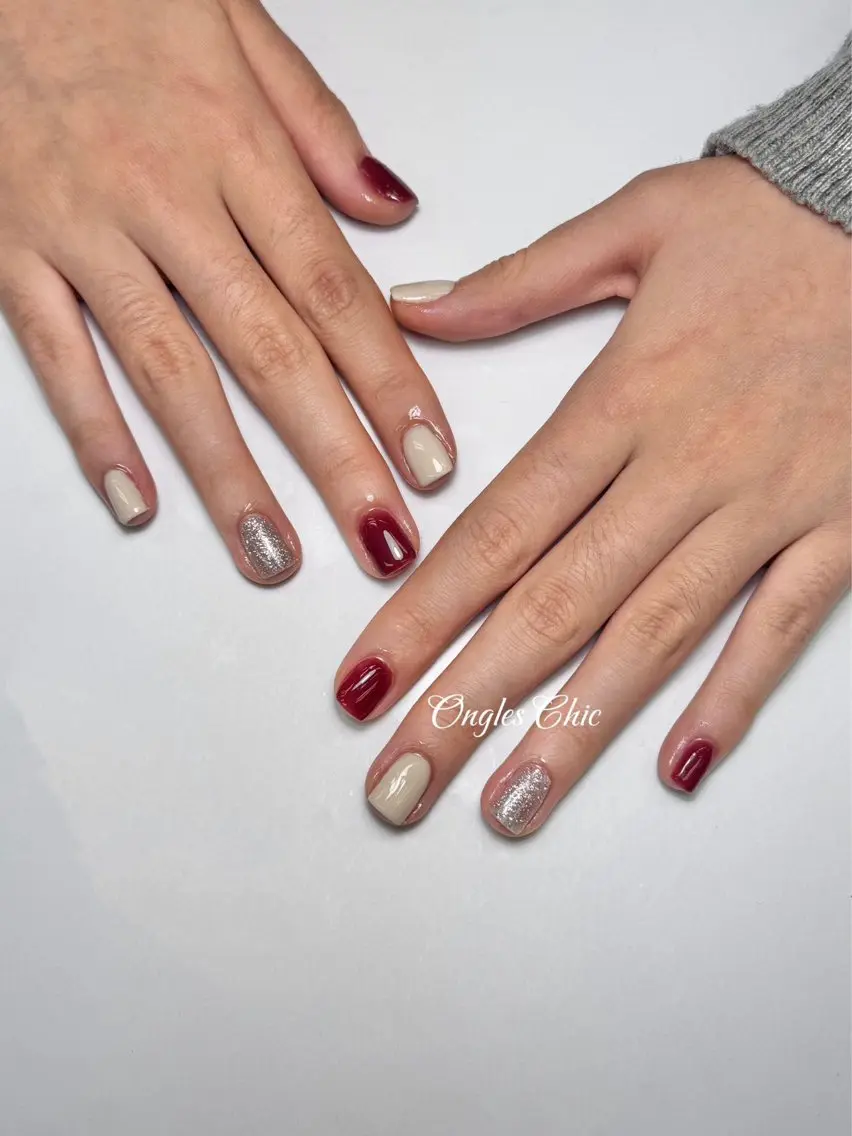 ネイル ハンドネイル ongles chicのネイルデザイン