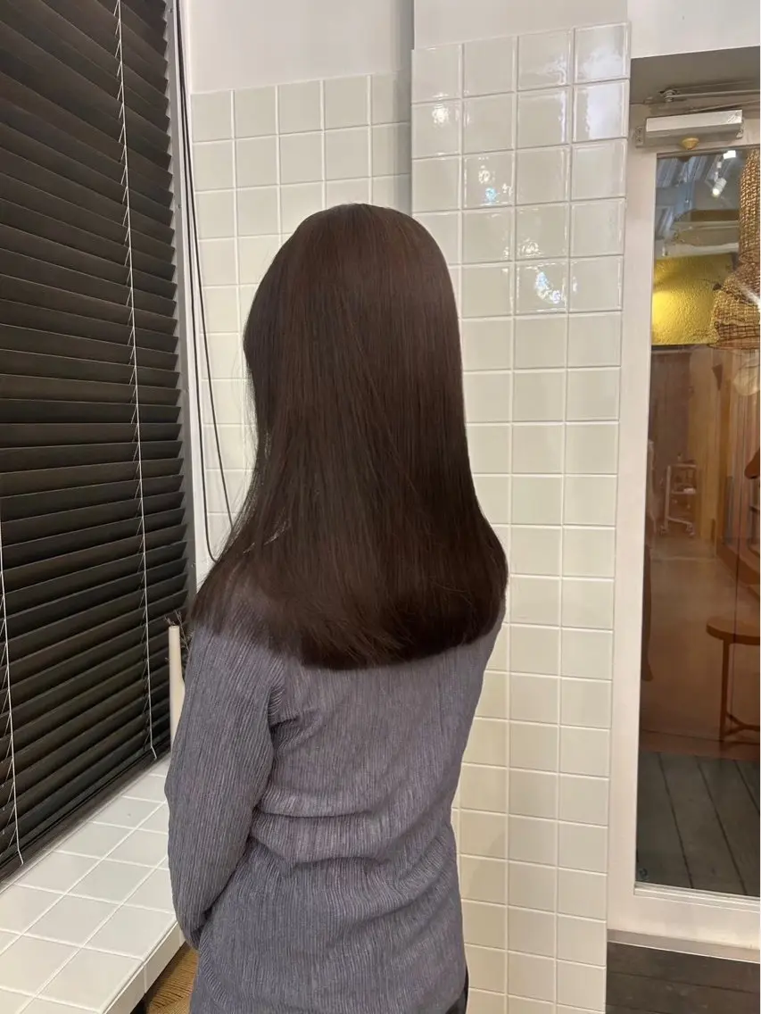ロング カラー ブラウンカラー チョコレートブラウン カラーモデル募集 原宿 ⋆ミイナ🥣のヘアスタイル