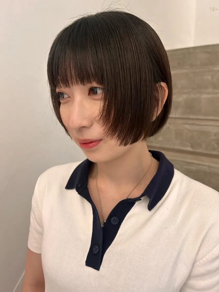 ショート ショートボブ ボブ ショートヘア 🌼*･京都美容師 enu烏丸/ハナのヘアスタイル