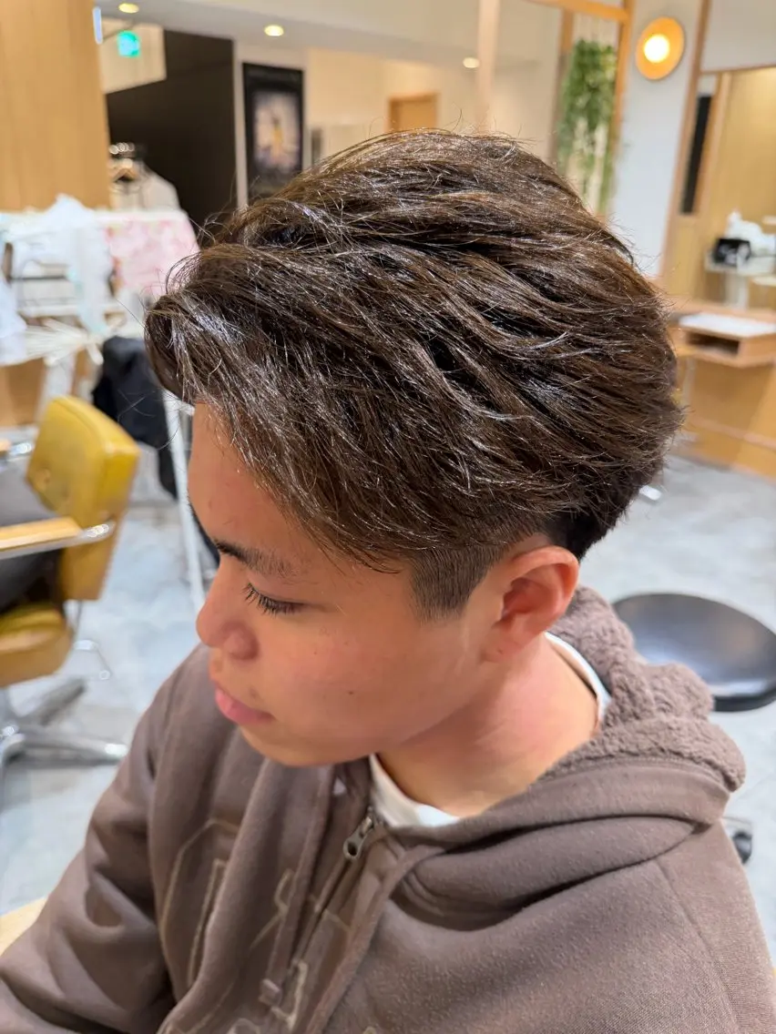 ショート ヘアアレンジ メンズ 木村 涼雅のヘアスタイル