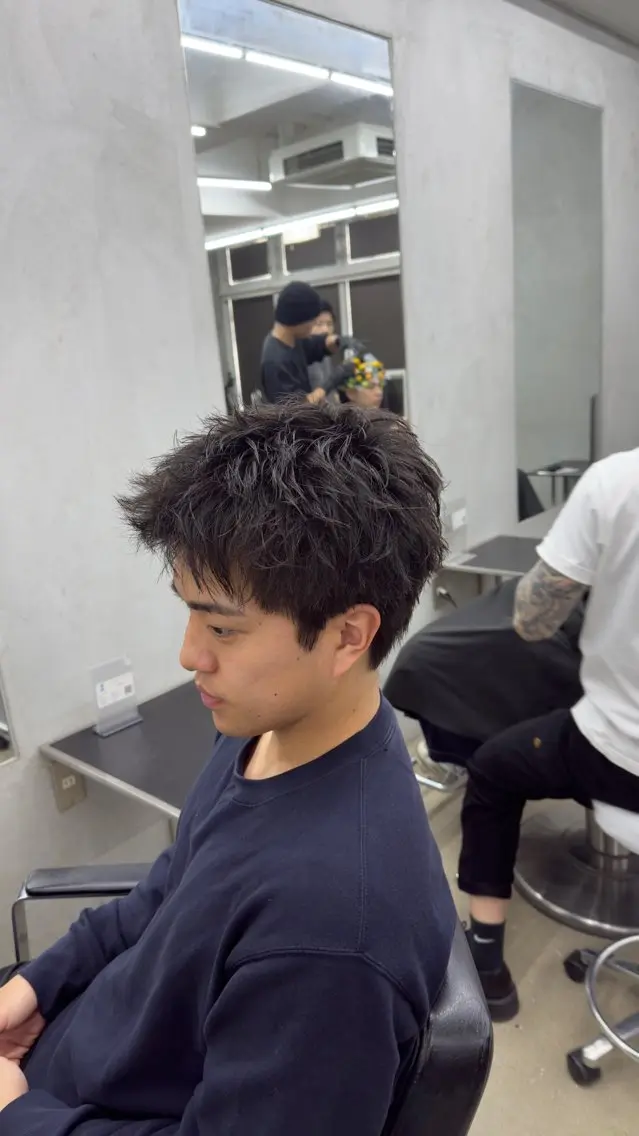 ショート メンズ 田中 辰弥のヘアスタイル