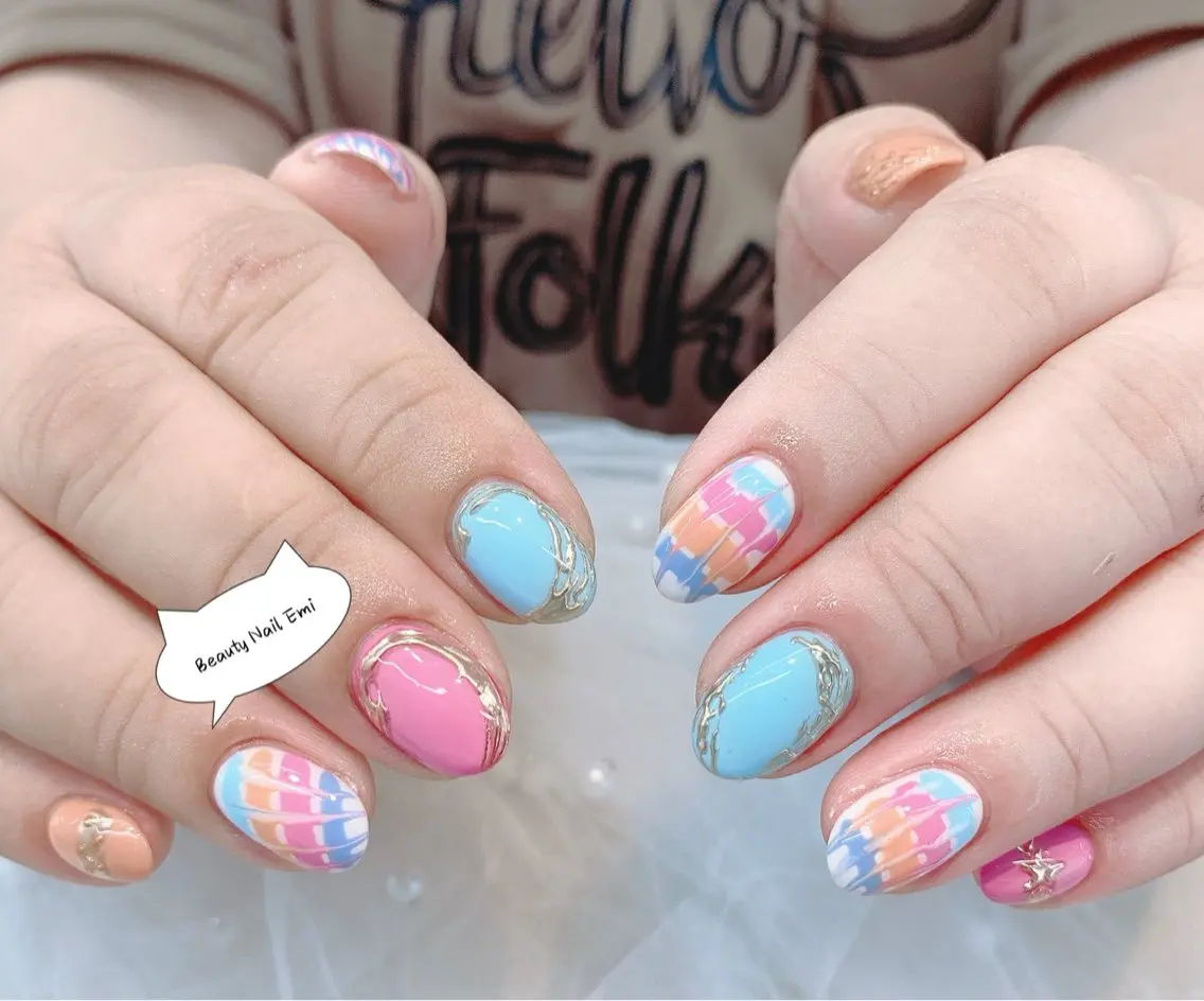 ネイル ハンドネイル ハンドケア beautynail Emiのネイルデザイン