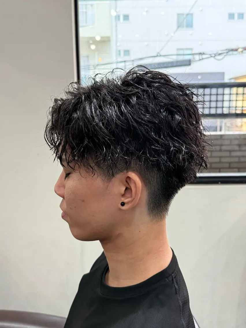 パーマ キッズ パーマ トリートメント 京都/伏見/メンズ/ 石田昂のヘアスタイル