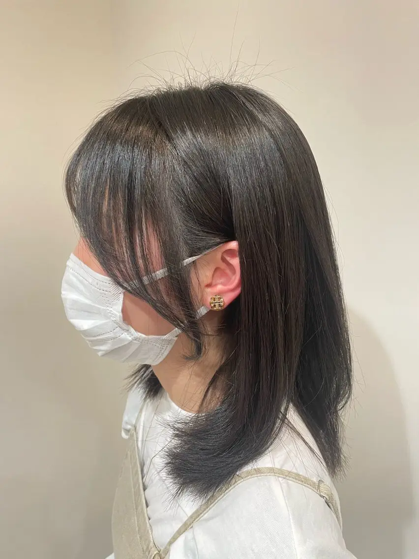 ミディアム カット トリートメント Erina /髪質改善/艶髪🩵のヘアスタイル
