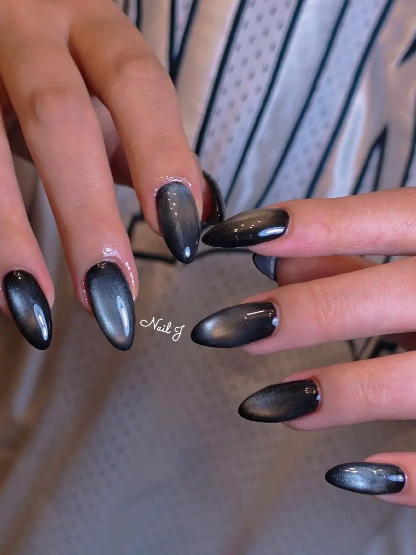 ネイル 韓国ネイル マグネットネイル ハンドネイル Nail Jのネイルデザイン