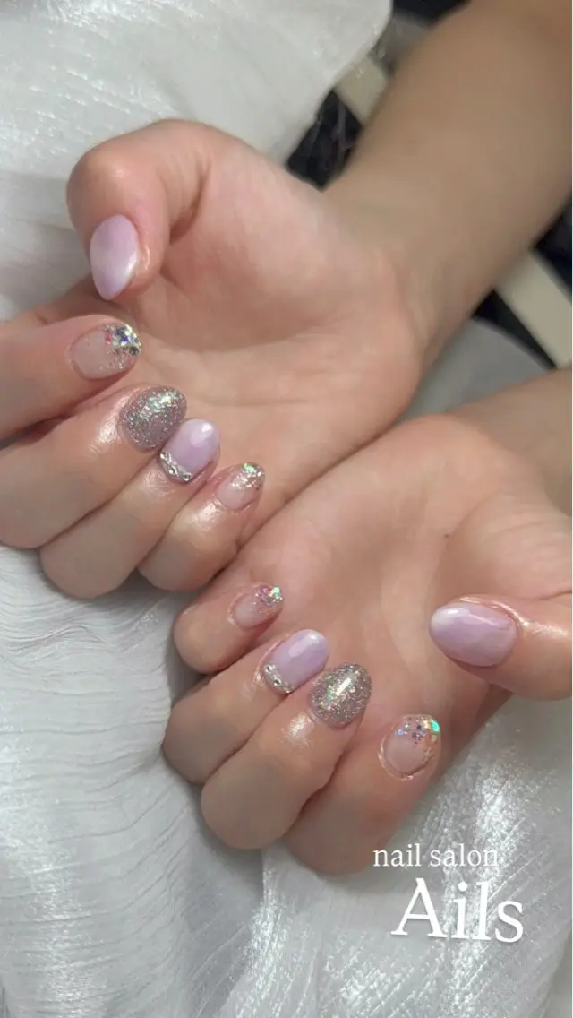ネイル ハンドネイル 中西 美羽のネイルデザイン