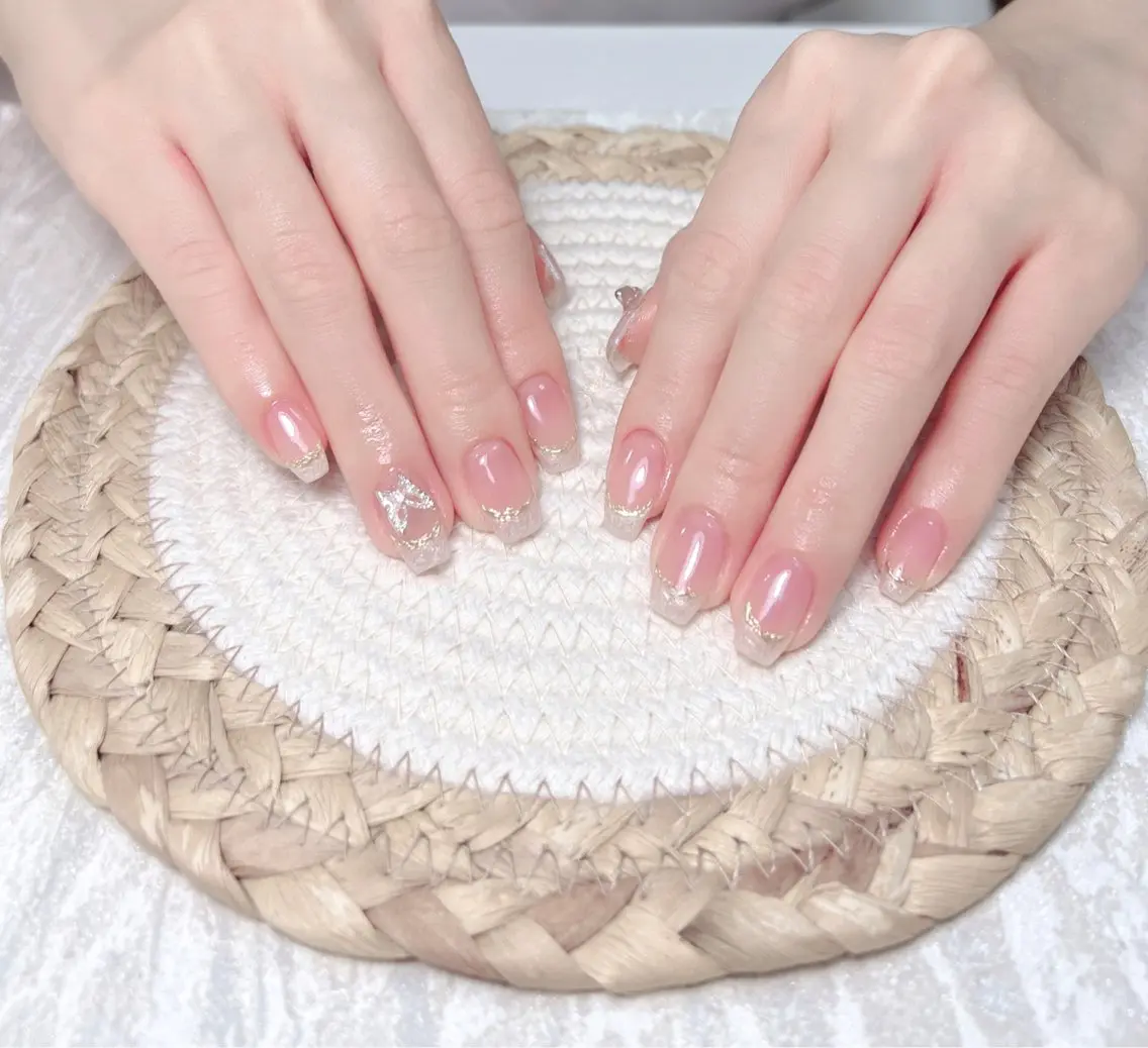 💅ハンド　🧸デザイン120分コース✨//🦋ストーンつけ放題の写真