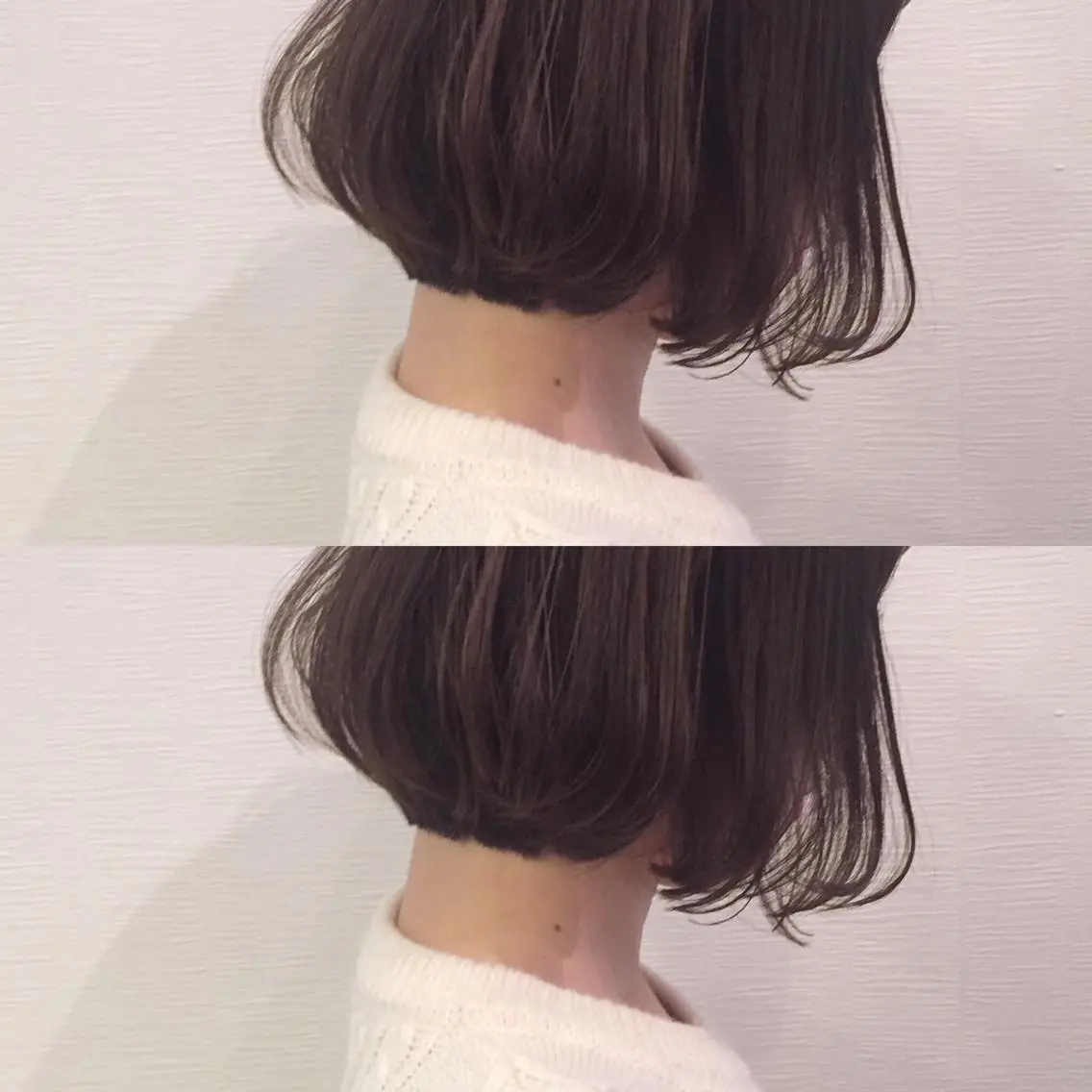 ミディアム カラー アッシュ ブリーチ ブリーチなしカラー ピンクカラー 似合わせカット カット ヘアカラー トリートメント 池田 真由美のヘアスタイル