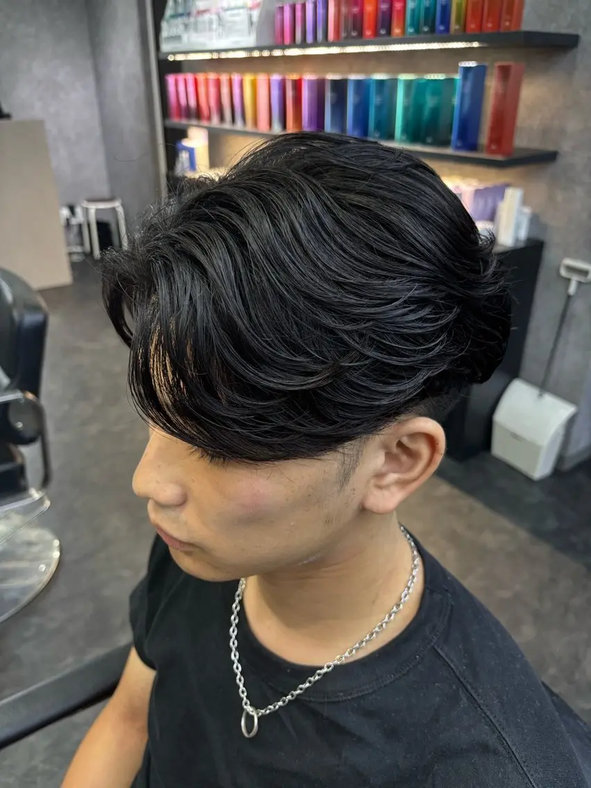 パーマ メンズ フェザーパーマ メンズパーマ カット パーマ 🔥メンズパーマ特化 高橋晴🔥のヘアスタイル