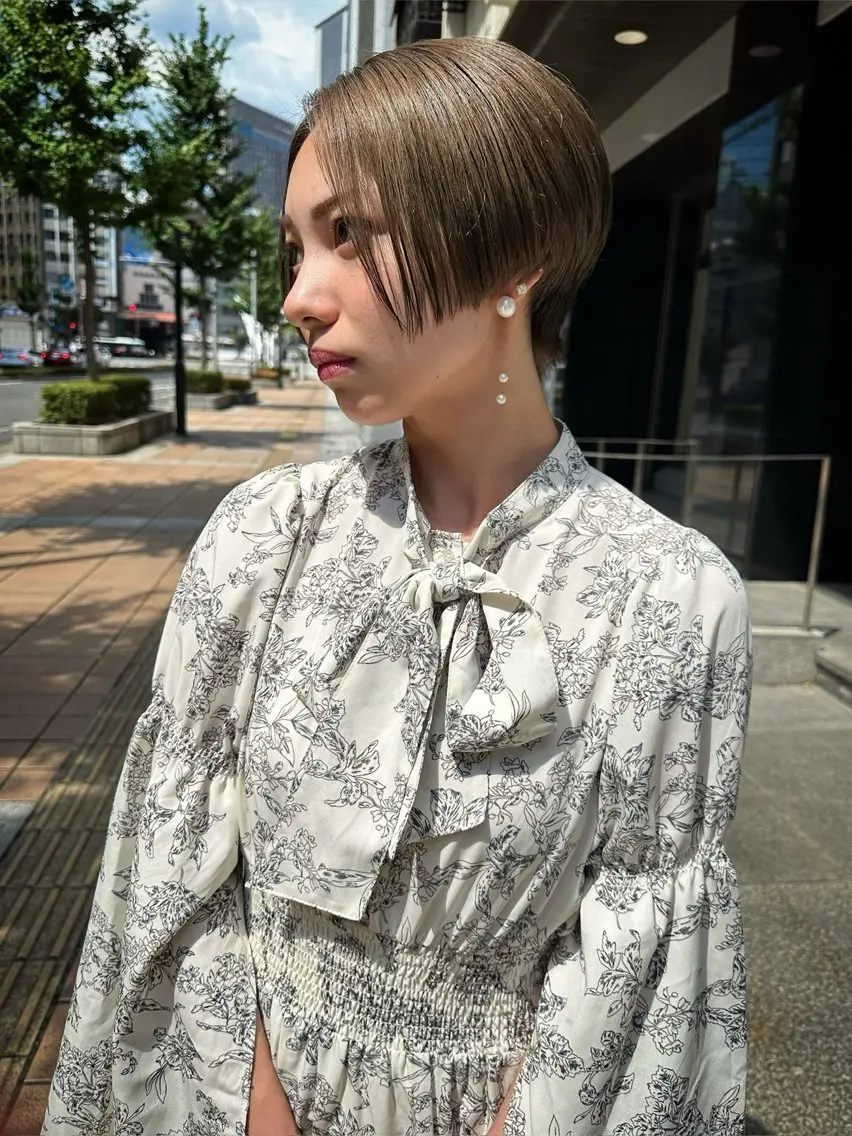 ショート イシマル ナオヤのヘアスタイル