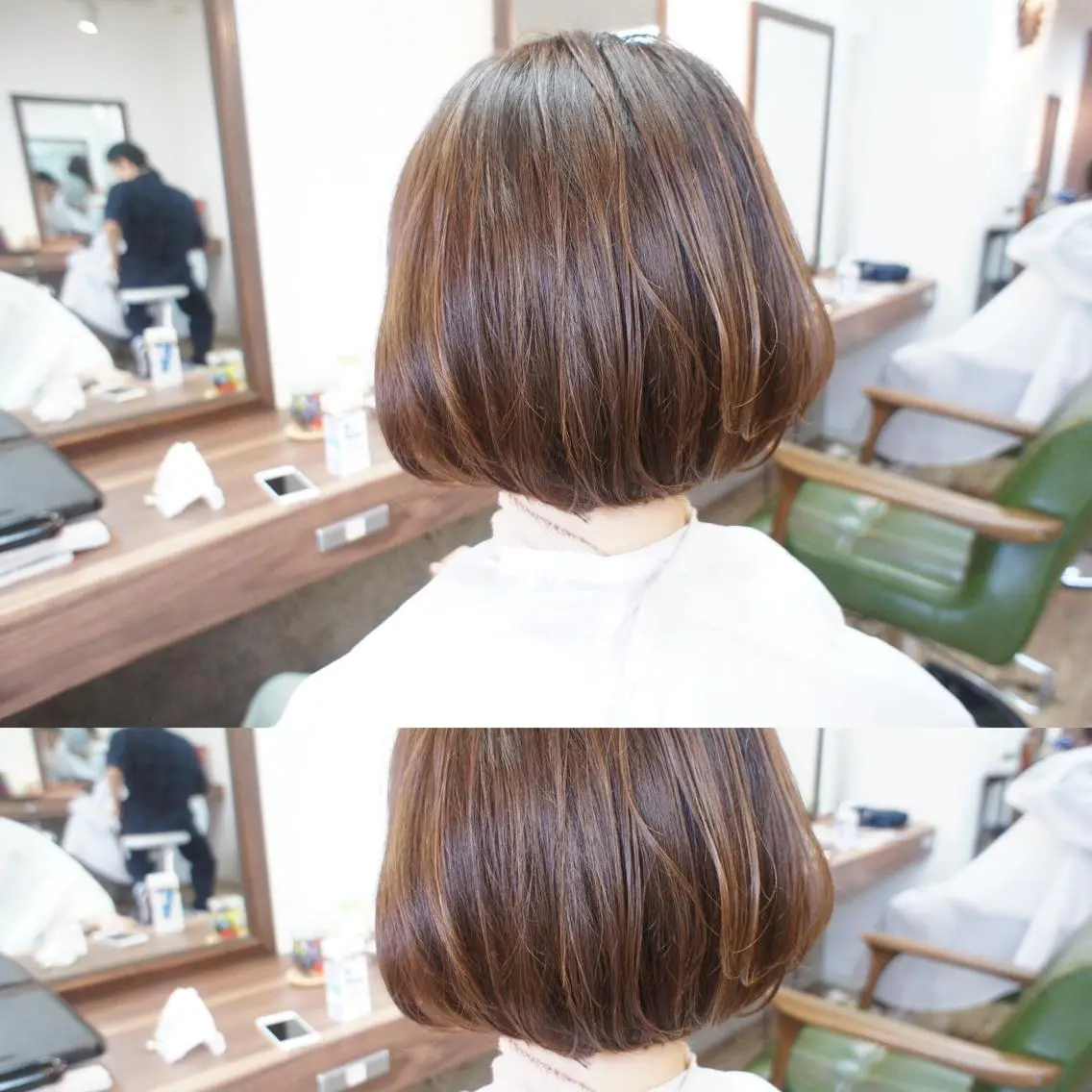 ショート カラー アッシュ 🟦髪質改善6年 💊YAMAMOTOのヘアスタイル