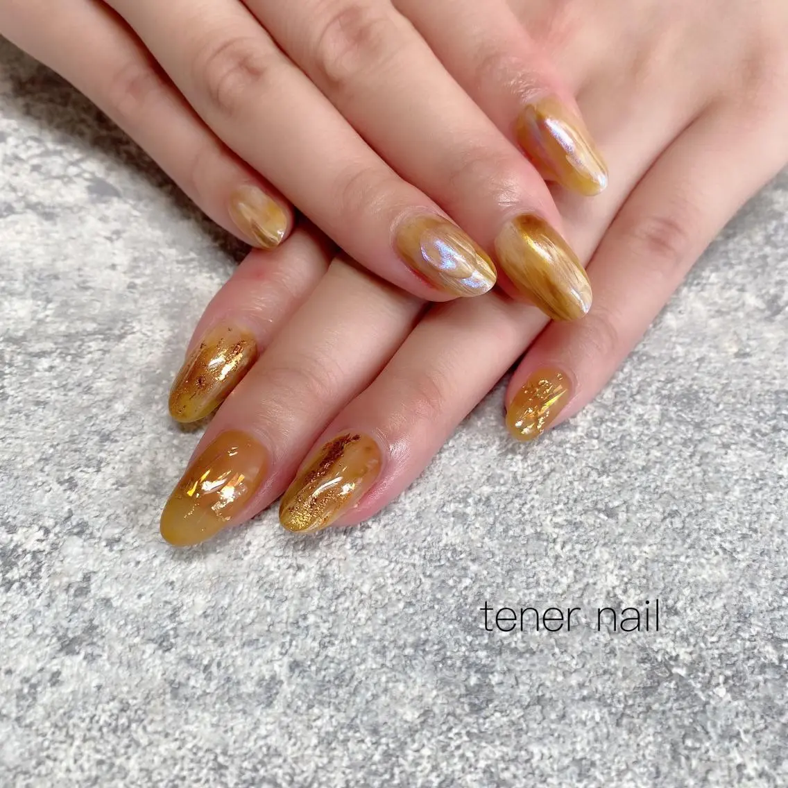 ネイル ラメ(グリッター) テネルネイル tener nailのネイルデザイン