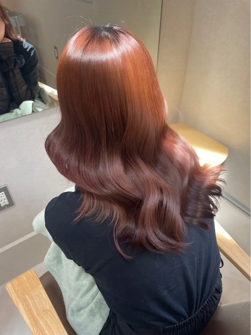 トリートメント 透明感ツヤカラー🫧 yuchikaのヘアスタイル