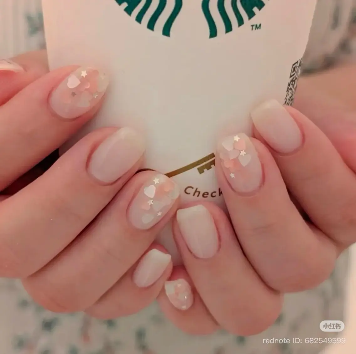 ネイル ハート シンプルネイル バレンタイン K&T nail salonのネイルデザイン