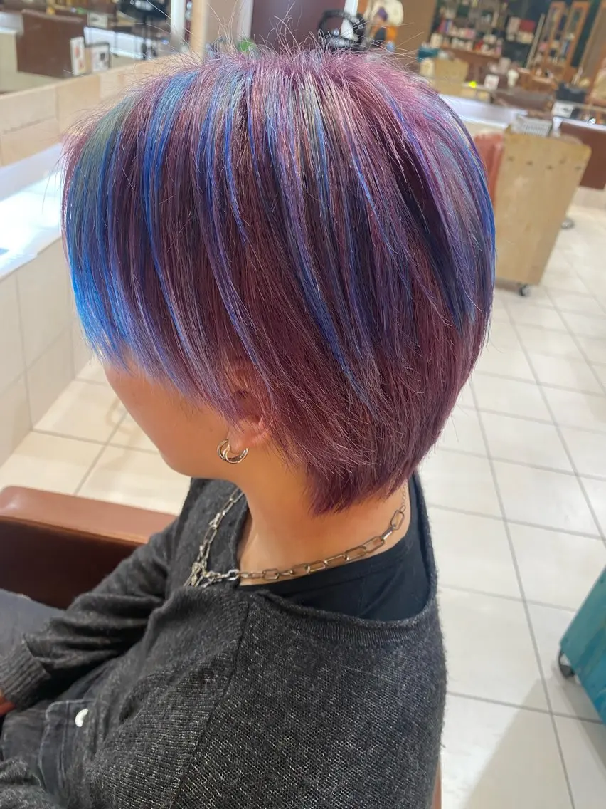 カラー メンズ 福嶋 和幸のヘアスタイル