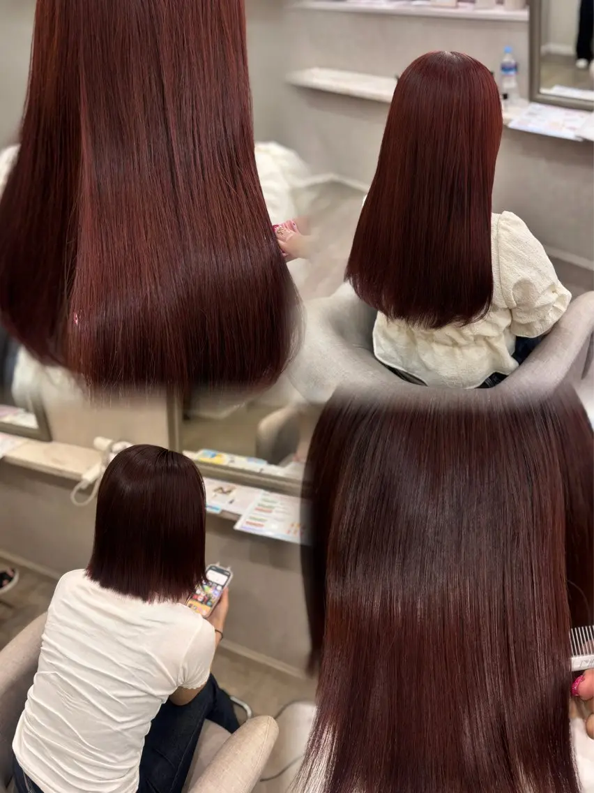 ロング カラー ヘアカラー 🫧aika/大宮 /暖色/レイヤー🫧のヘアスタイル