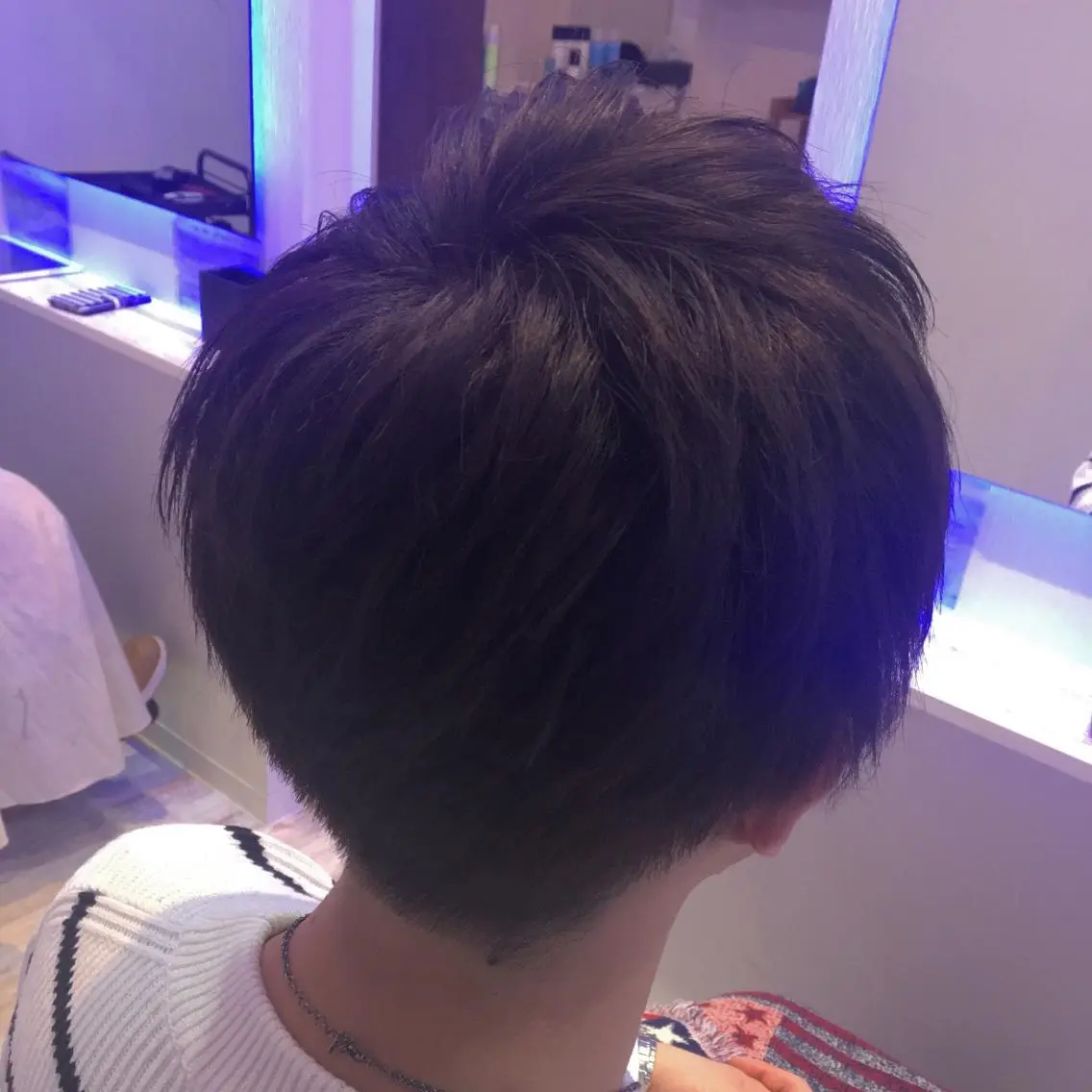 ショート メンズ 白井 つづりのヘアスタイル