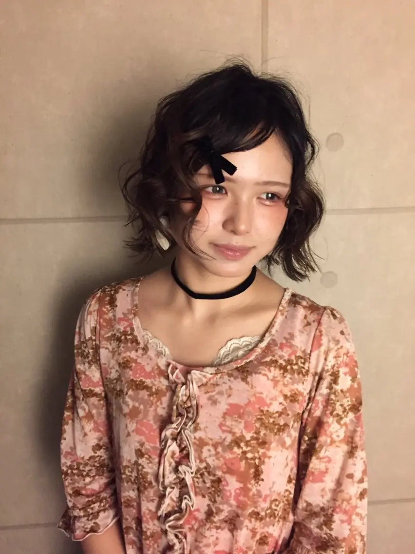ショート ヘアカラー momo ⋆𐙚 ̊.のヘアスタイル