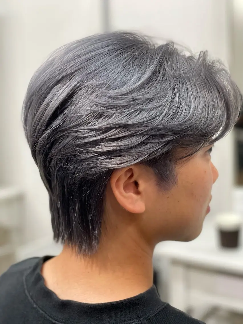 😍ハイ透明感😍ダブルブリーチカラー+アミノ酸トリートメントの写真