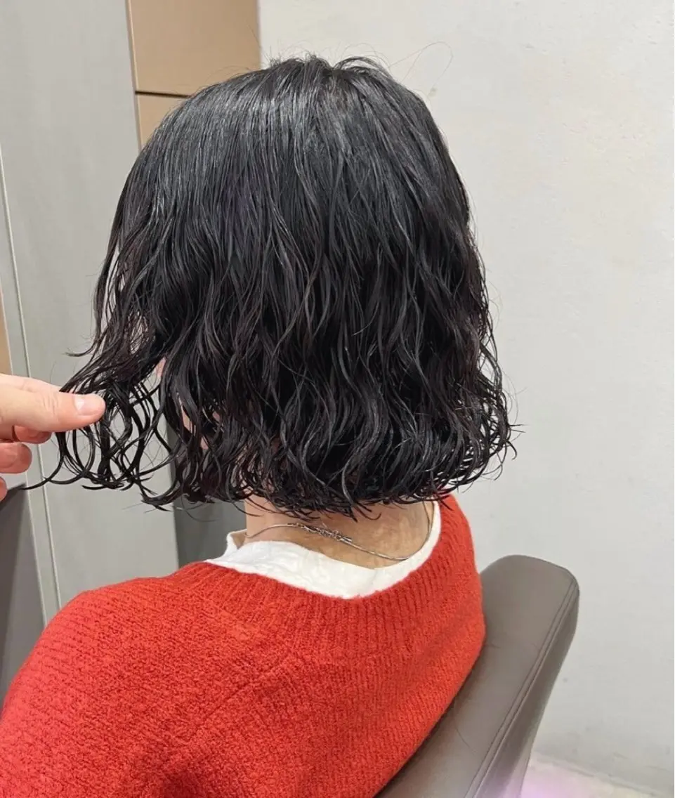 ミディアム 梅田美容室／ ときのヘアスタイル