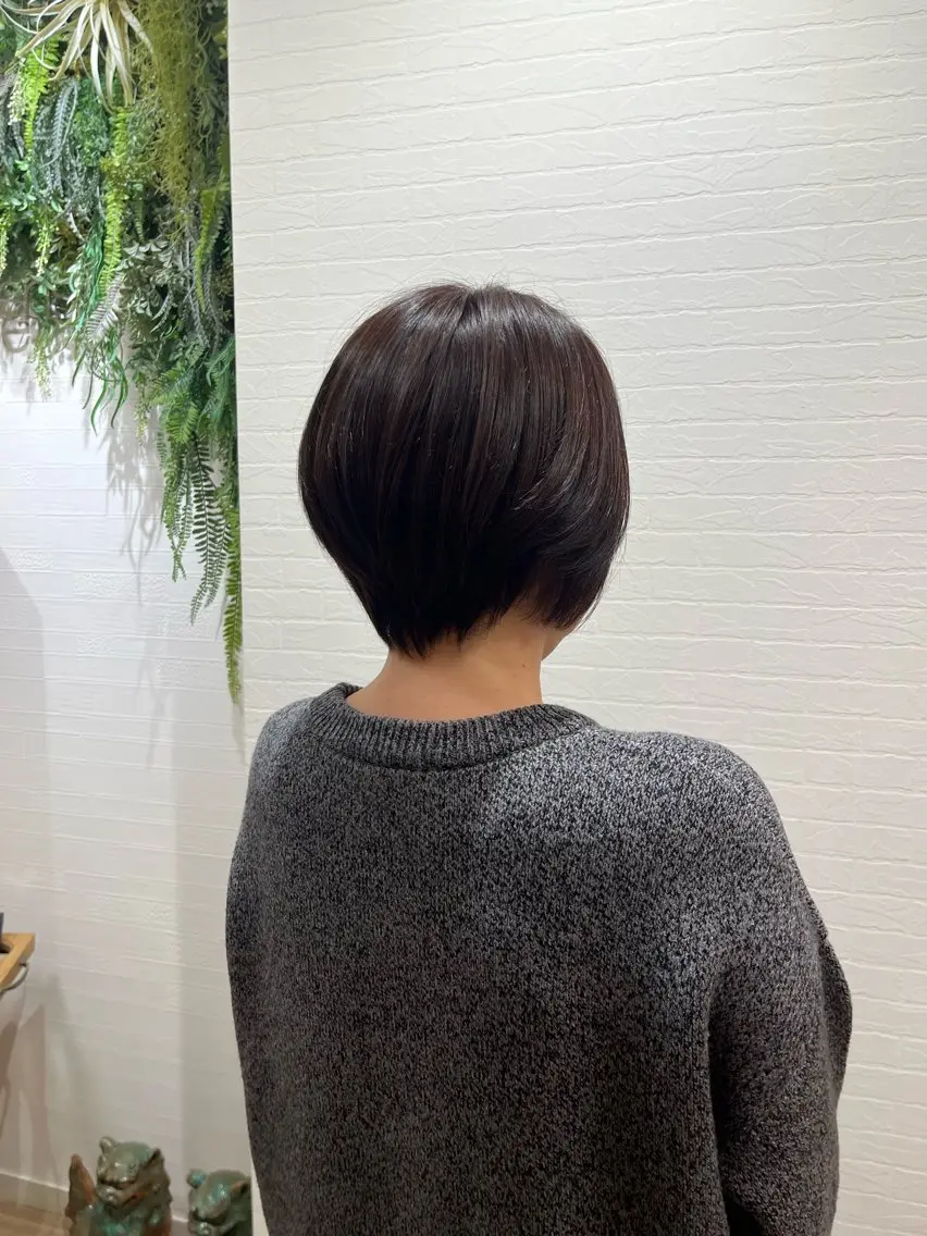 ショート カット 竹口 莉央のヘアスタイル
