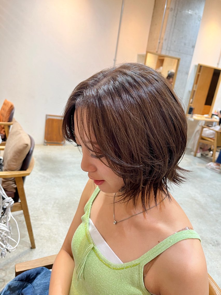 カラー 🌿大人可愛い🌿 |艶髪|たまちゃんのヘアスタイル