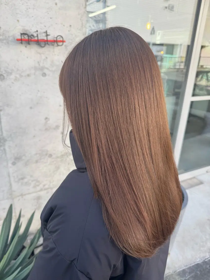 カット+ワンカラー(ブリーチなし)の写真