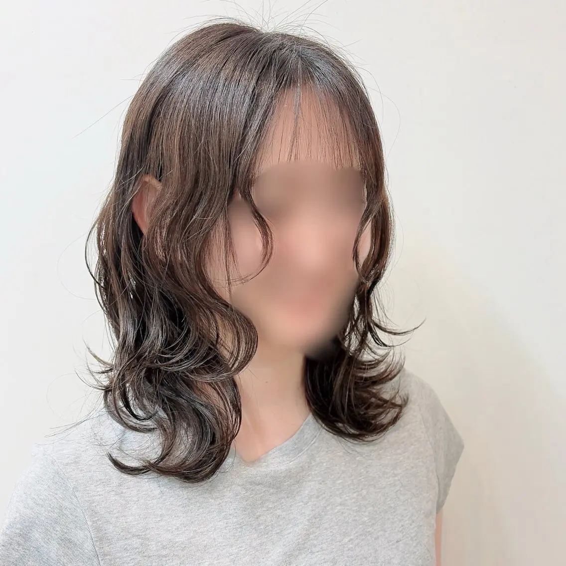 ミディアム カラー 似合わせ/艶髪/ portoのヘアスタイル