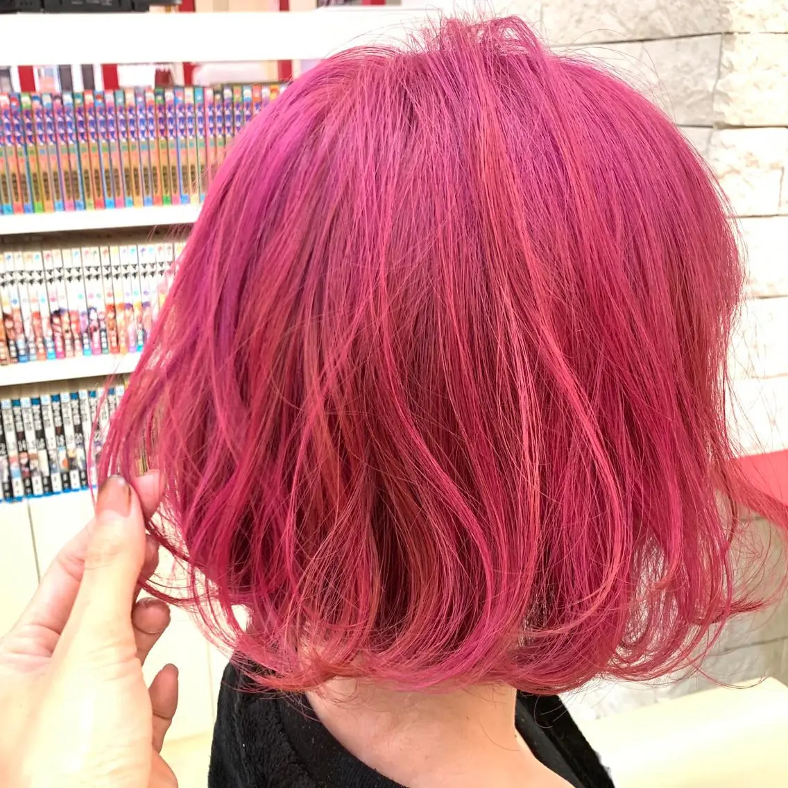 ミディアム カラー 櫻井 なんなのヘアスタイル
