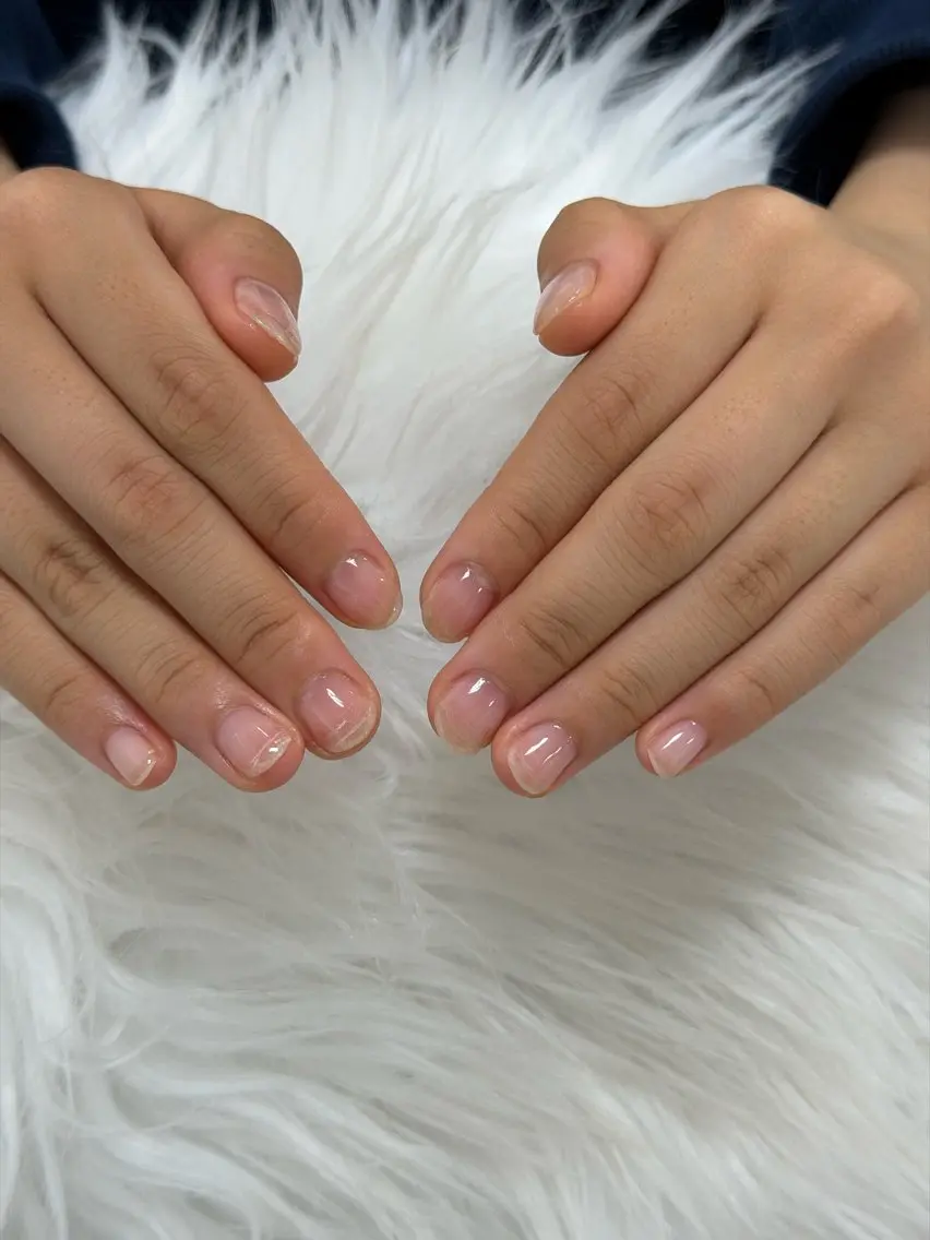 ネイル クリアネイル ジェルネイル マットネイル ハンドネイル PROVE NAIL 爪整体のネイルデザイン