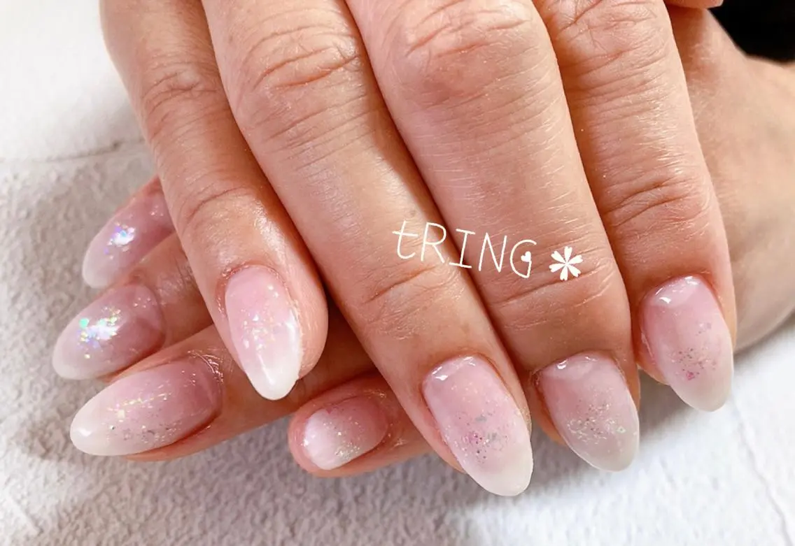 ネイル ハンドネイル tRING* しいの木台のネイルデザイン